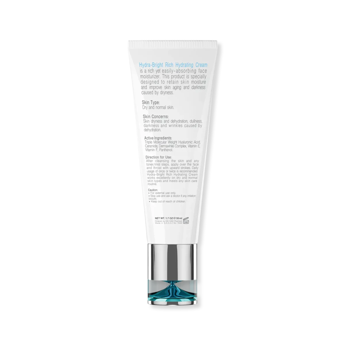 کرم آبرسان برایت مکس مدل Rich Hydrating حجم 50 میلی لیتر - Image 2