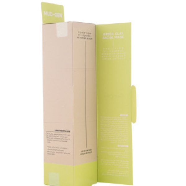 ماسک صورت ژنو بایوتیک مدل Green Clay خاک رس سبز حجم 100 میلی لیتر