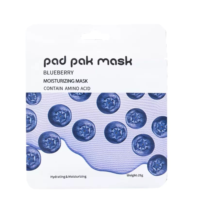 ماسک ورقه ای بلوبری پد پاک pad pak