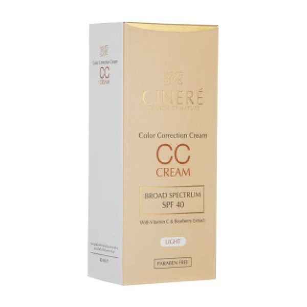 CC کرم Light سینره با SPF 40 حجم 40 میلی لیتر