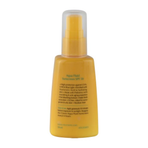 کرم ضد آفتاب فلویید بی رنگ سینره با SPF 50 حجم 50 میلی لیتر