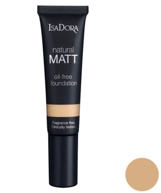 کرم پودر Natural Matt حجم 35میل ایزادورا